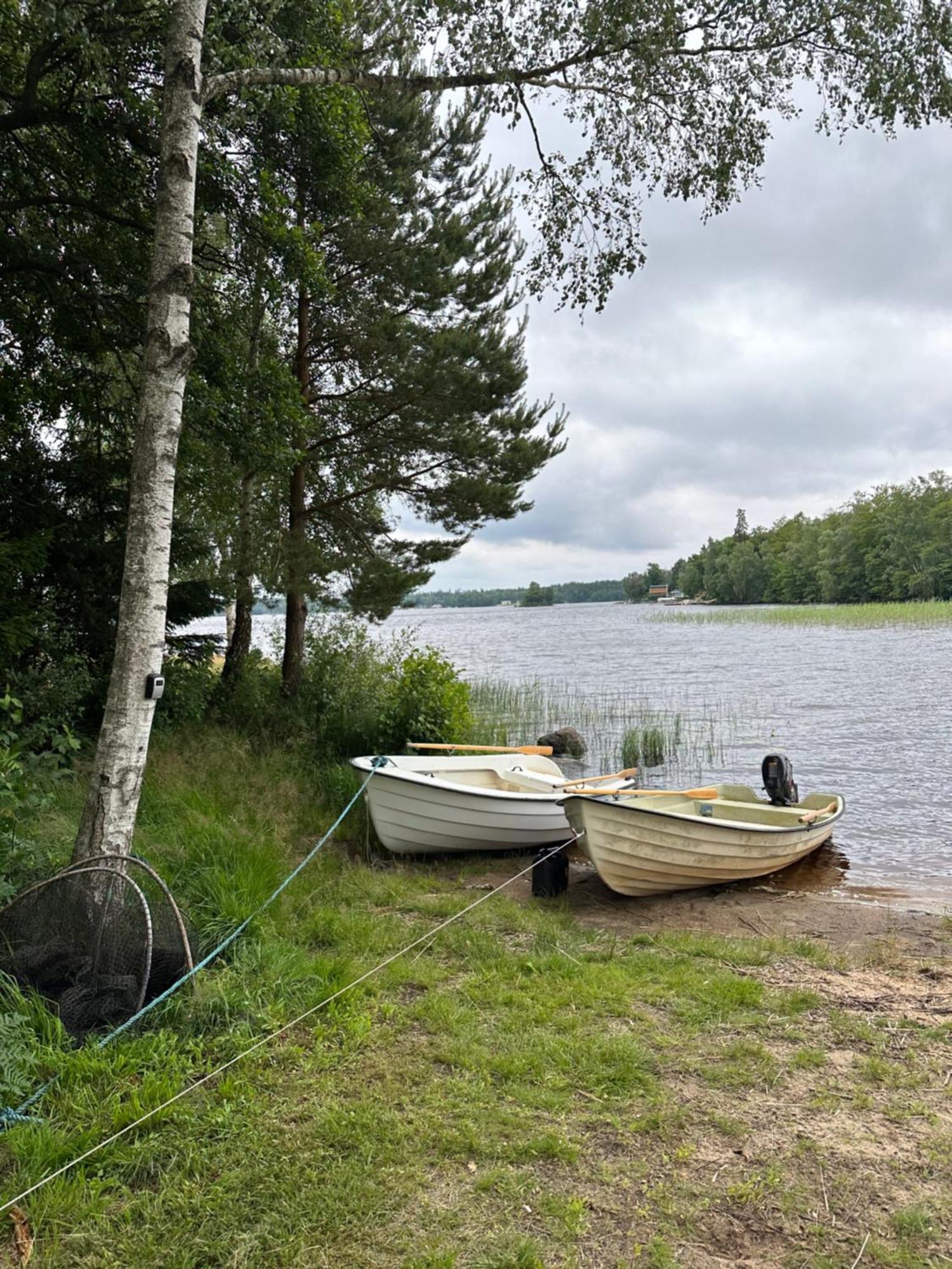 Stuga I Lillaryd Med Fantastiskt Utsikt. Villa Bredaryd Esterno foto