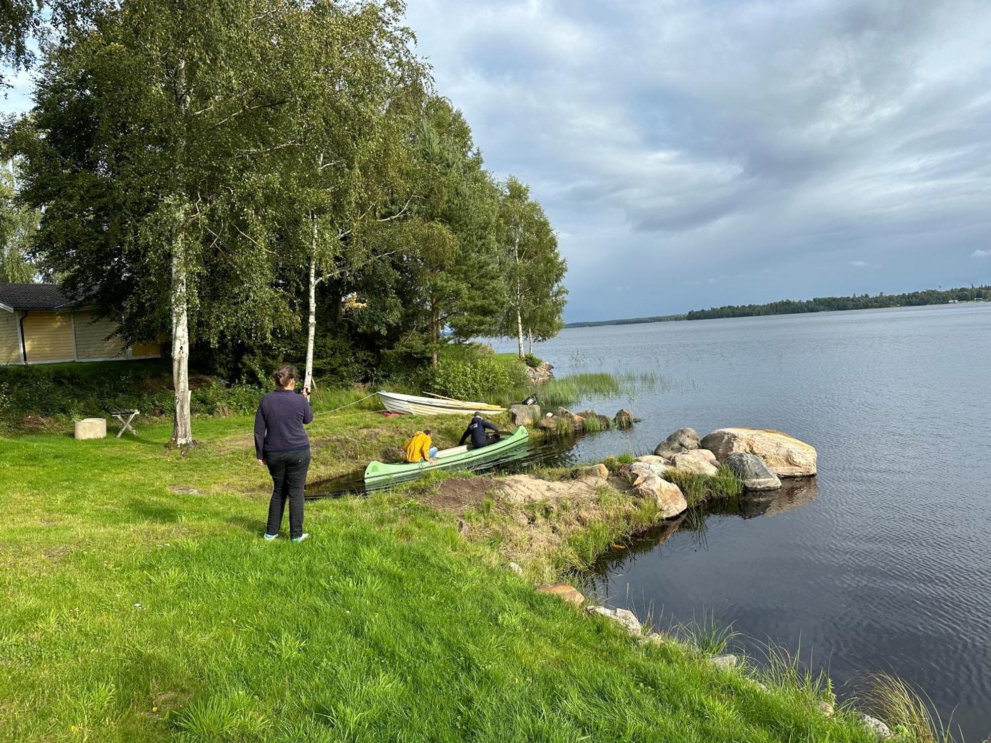 Stuga I Lillaryd Med Fantastiskt Utsikt. Villa Bredaryd Esterno foto