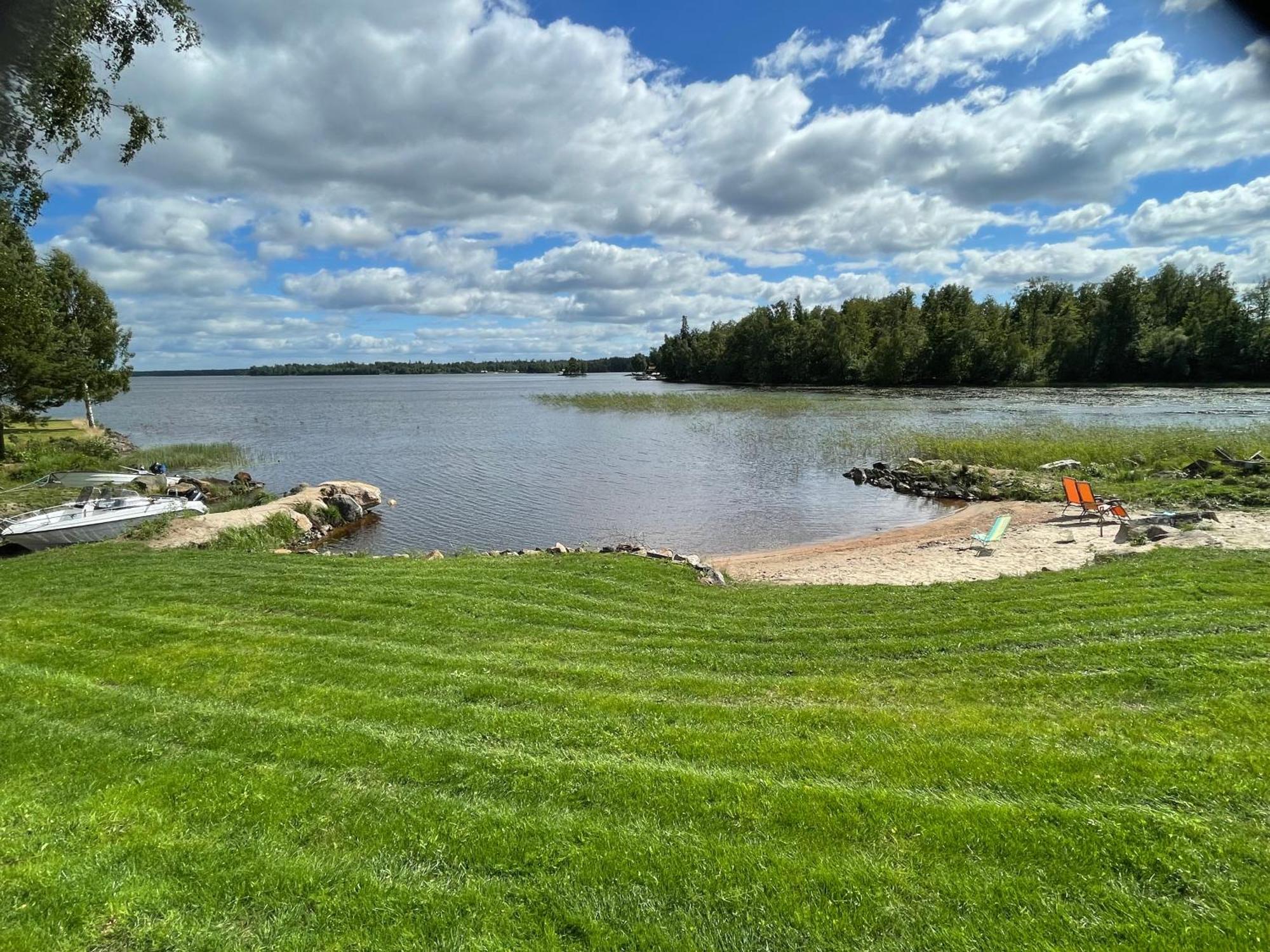 Stuga I Lillaryd Med Fantastiskt Utsikt. Villa Bredaryd Esterno foto